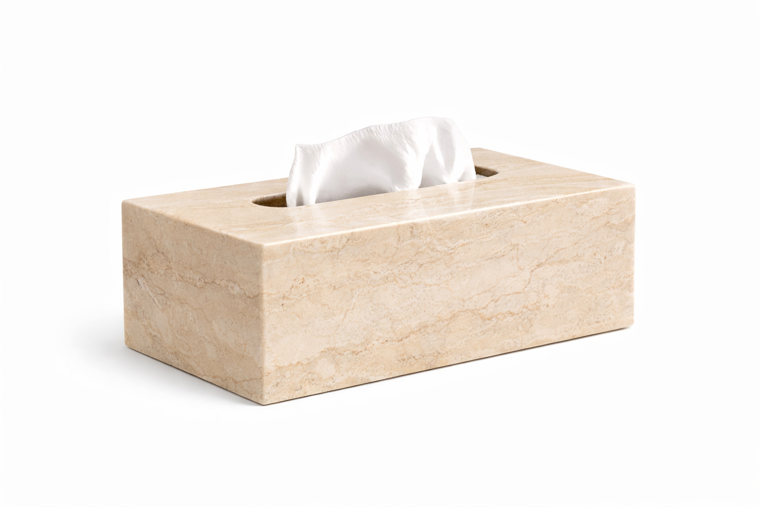 Tissue Box - Beige