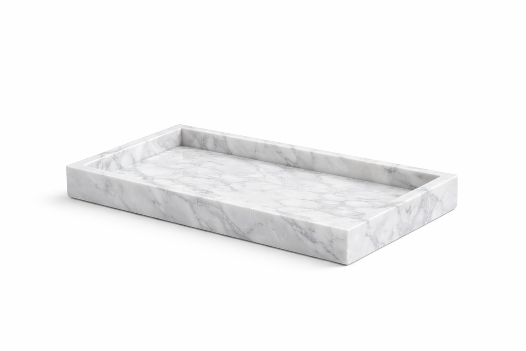Verso Tray - Italian Carrara