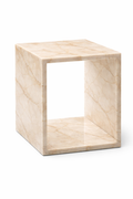 Quadris Side Table - Beige