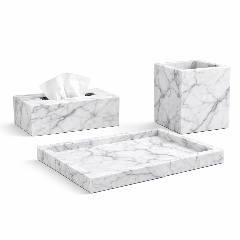 Marble Bathroom Set | Calcatta
