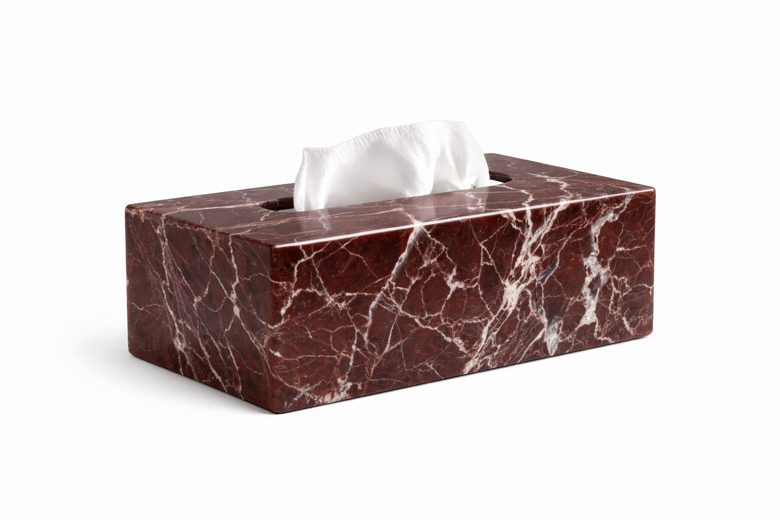 Tissue Box - Rosso Levanto
