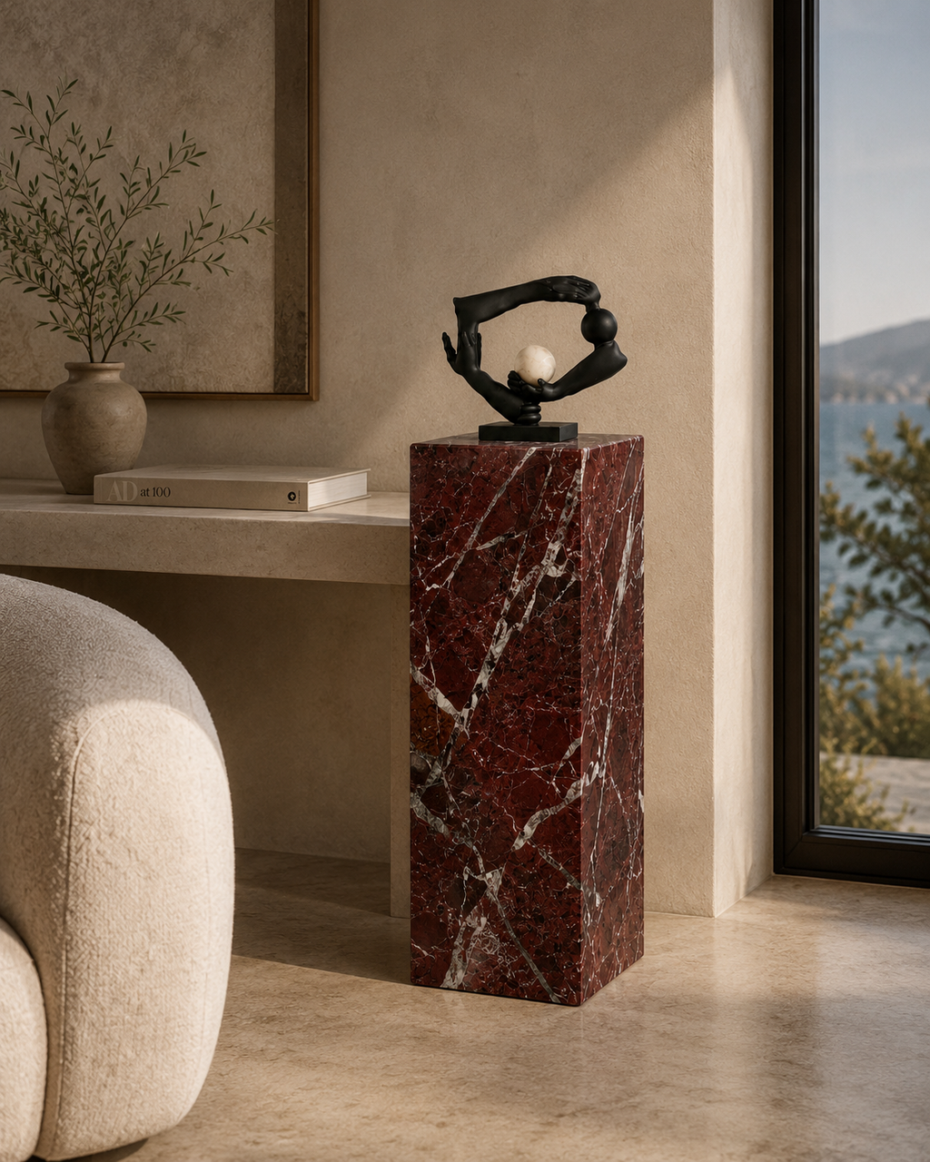 Pedestal | Rosso