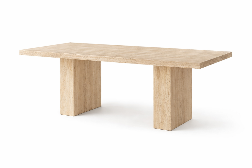 SIENNA Dining Table – 180 | Travertine