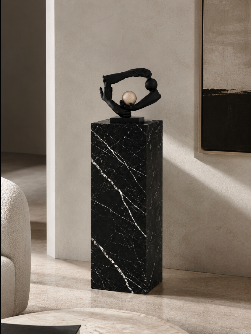 Pedestal | Nero Marquina