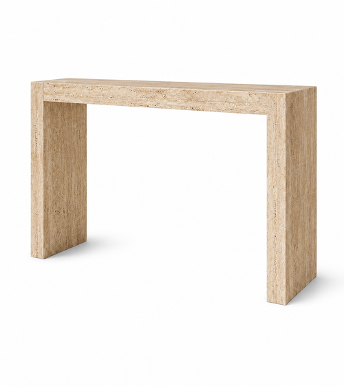 Linea Console Travertine
