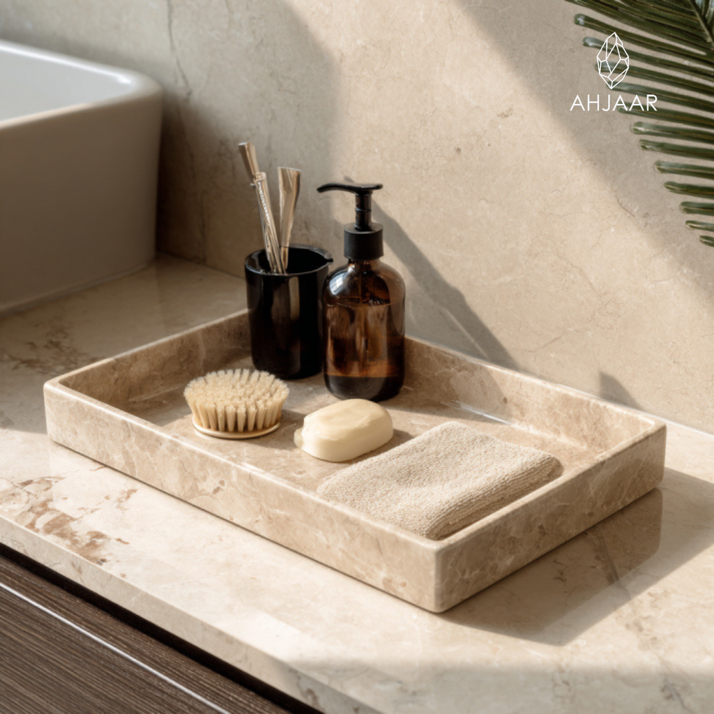 Linea Tray - Beige Galala