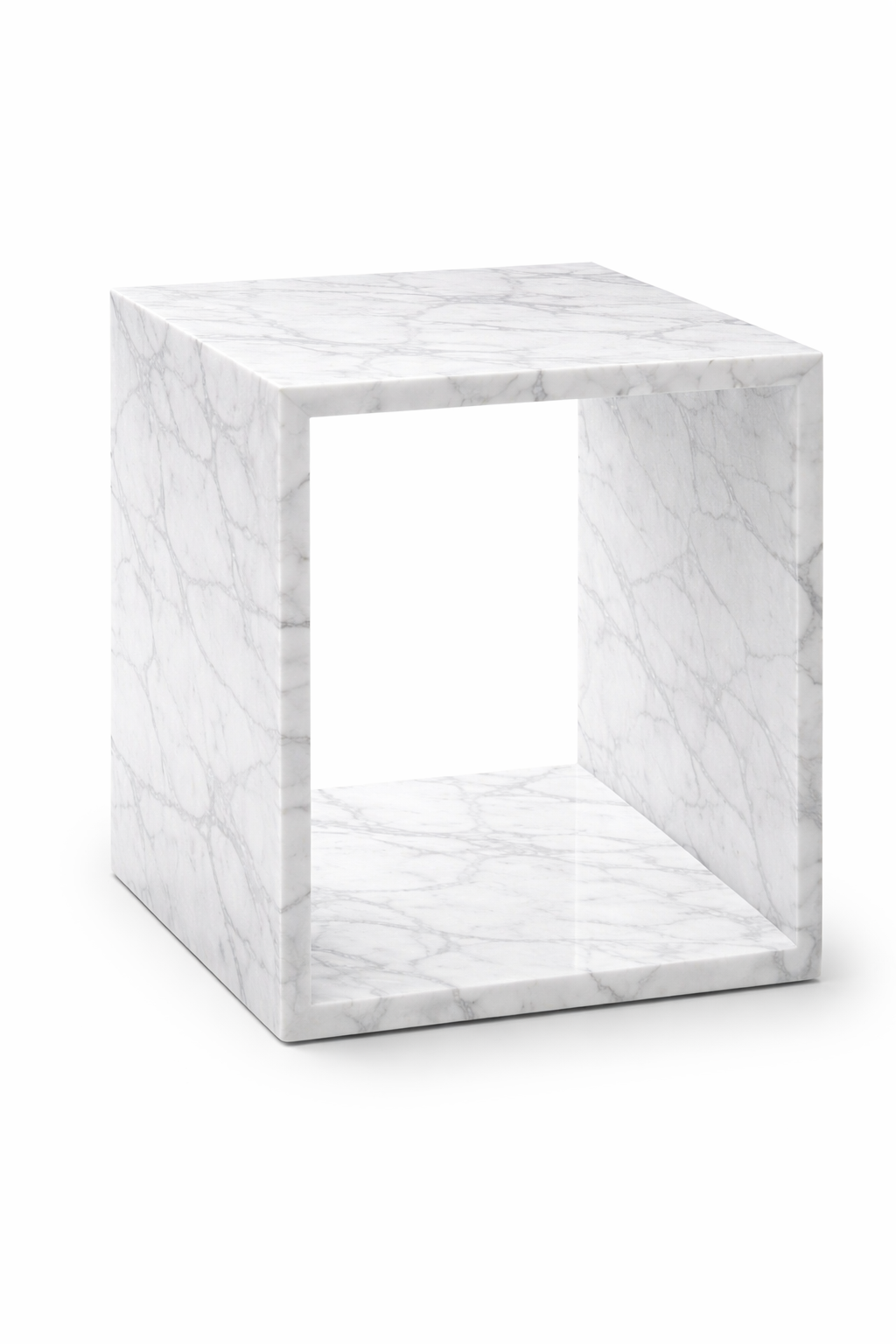 Side Table - Italian Carrara